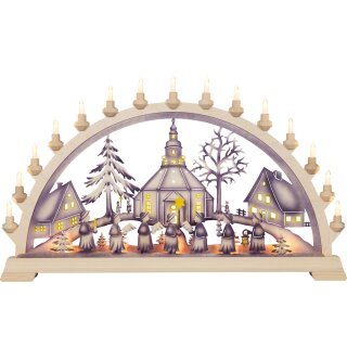 Taulin Lichterbogen Seiffener Kirche farbig