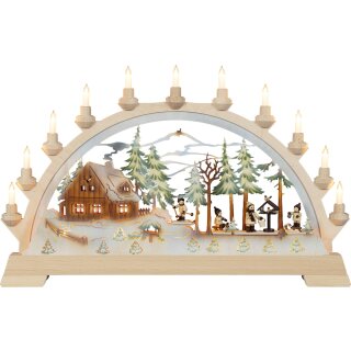 Taulin Lichterbogen Forsthaus farbig