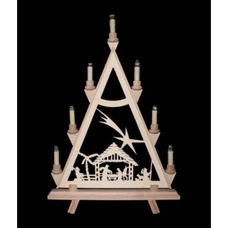 Baumann candle arch triangle motif crip