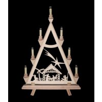 Baumann candle arch triangle motif crip