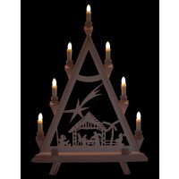 Baumann candle arch triangle motif crip