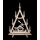 Baumann candle arch triangle motif crip