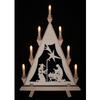 Baumann candle arch triangle Maria with star