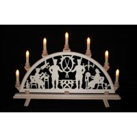 Baumann candle arch motif Ore Mountains