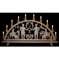 Baumann candle arch motif Ore Mountains