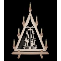 Baumann candle arch triangle motif pyramid