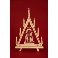 Baumann candle arch triangle motif pyramid