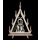 Baumann candle arch triangle motif pyramid