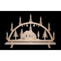 Baumann candle arch motif church