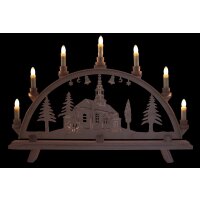 Baumann candle arch motif church