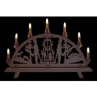 Baumann candle arch motif pyramid