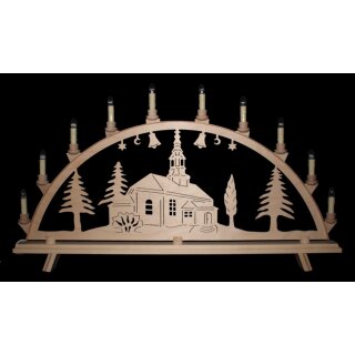 Baumann candle arch motif church