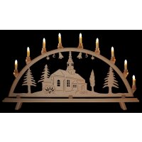 Baumann candle arch motif church