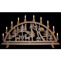 Baumann candle arch motif forest
