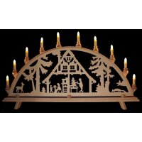 Baumann candle arch motif before Christmas