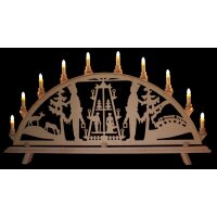 Bauman candle arch motif pyramid