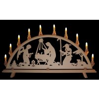 Baumann candle arch motif Maria with star