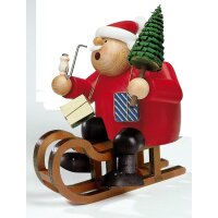 KWO Smoker Santa Claus with carriage