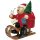 KWO Smoker Santa Claus with carriage