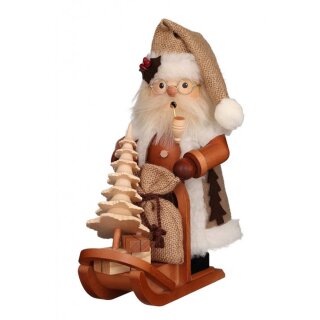 Christian Ulbricht Smoker Santa Claus with carriage nature