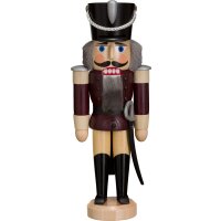 Seiffener Volkskunst eG nutcracker Husar aubergine