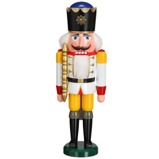 Seiffener Volkskunst eG nutcracker king white