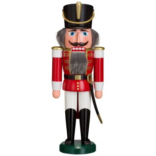 Seiffener Volkskunst eG nutcracker Husar red