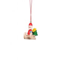 Christian Ulbricht tree decoration nicholas on sled
