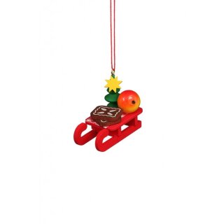 Christian Ulbricht tree decoration christmas sled