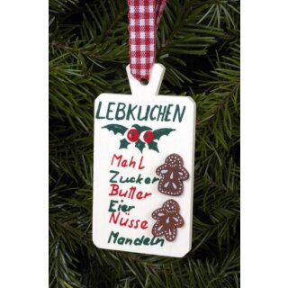 Christian Ulbricht tree decoration baking board