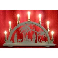candle arch Christi nativity