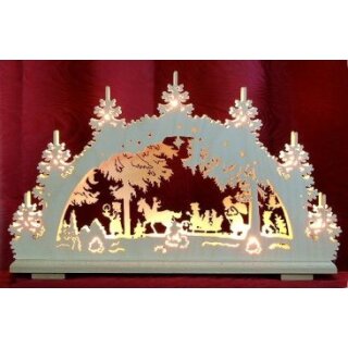 candle arch fairy tale forest 2D
