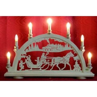 candle arch sleigh ride