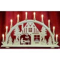 candle arch christmas room