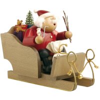 KWO Smoker Santa Claus with carriage