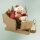 KWO Smoker Santa Claus with carriage