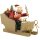 KWO Smoker Santa Claus with carriage