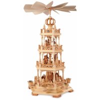 Müller Pyramide Erzgebirgsmotiv 3-stöckig