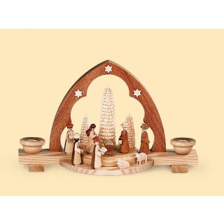 Müller candle arch Christi nativity - triangle arch