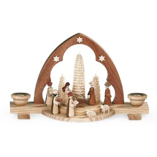 Müller candle arch Christi nativity - triangle arch