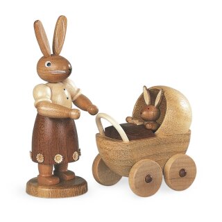 Müller rabbit mother with baby stroller small
