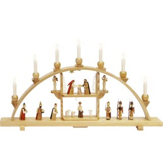 Richard Gläser candle arch Christi nativity