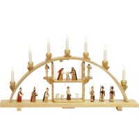 Richard Gläser candle arch Christi nativity