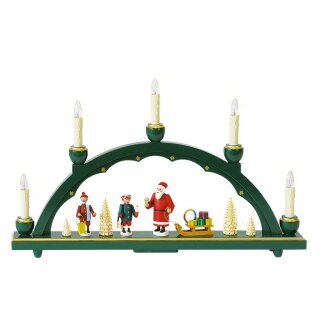 Richard Gläser candle arch Santa Claus