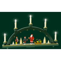 Richard Gläser candle arch Santa Claus