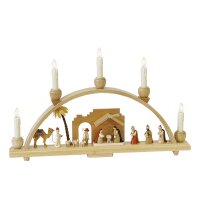 Richard Gläser candle arch Christi nativity