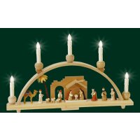 Richard Gläser candle arch Christi nativity