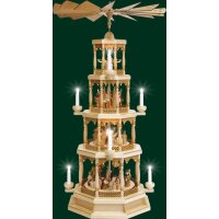 Richard Glässer Pyramide Christi Geburt