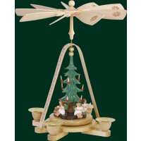 Richard Glässer pyramid angel with christmas tree