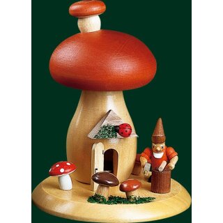 Richard Gläser smoke mushroom dwarf with hammer